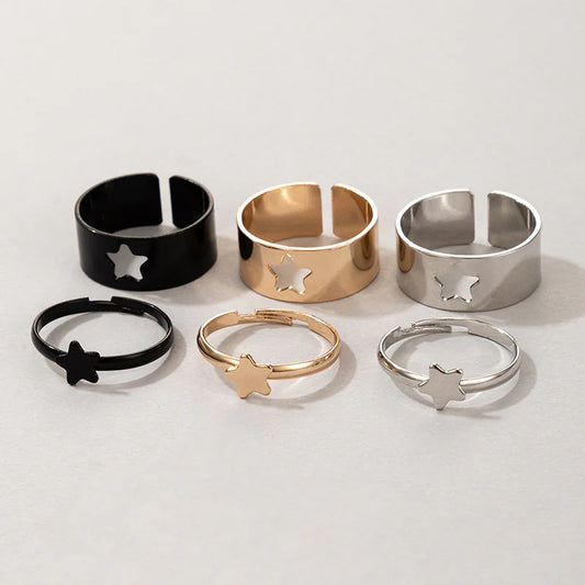 Adjustable Butterfly Couple Rings: Paired Set for Men, Women, and Couples