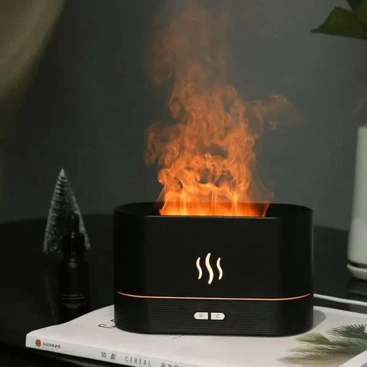 Flame Humidifier And Aroma Diffuser